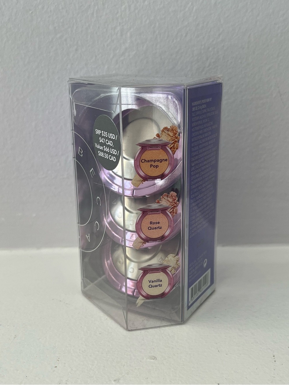 Becca Mini Highlighter Trio Prismstica NIB - Picture 5 of 8